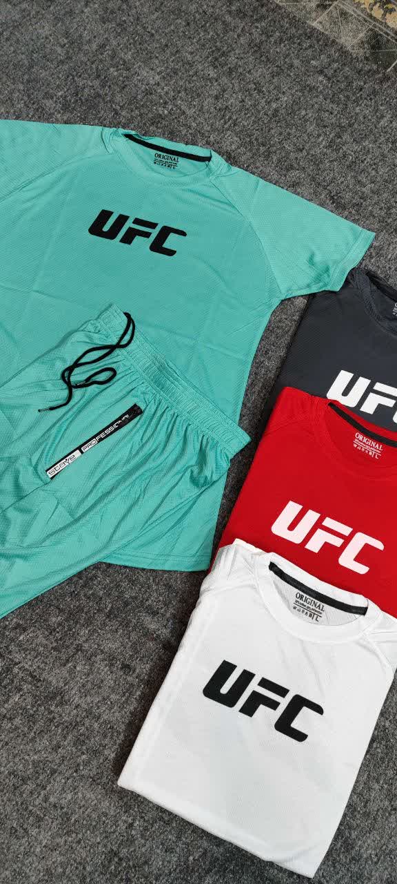 ست تیشرت شلوارک UFC  و ست بدنسازی  و ست ورزشی